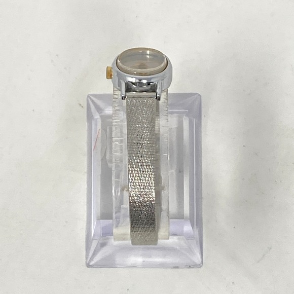 Vintage Lorus Watch Women 16mm Silver Tone V811-5070 Adjustable New Battery 7" - Picture 8 of 16